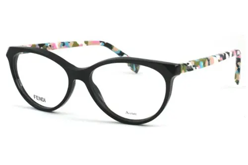 Fendi Ff 0171 TTY/15 BK MULTICOL 54 Akinių rėmeliai Moterims