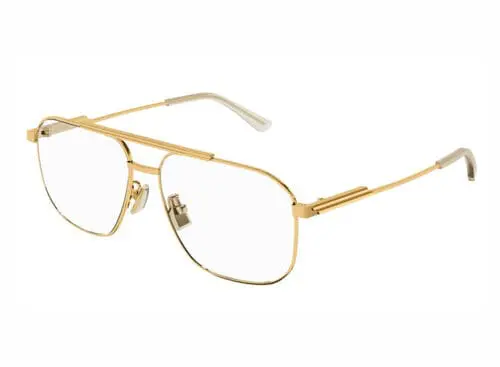 Estheroptica Akiniai Bottega Veneta BV1159O 002 gold gold transparent unisex