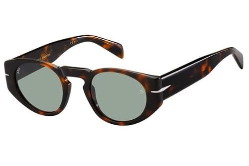 David Beckham Db 7033/s 0UC/QT RED HAVANA 48