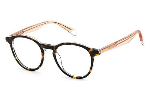 Polaroid Pld D391 KRZ/19 HAVANA CRYST 48 Akinių rėmeliai Unisex