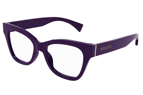 Gucci GG1133O 002 violet violet transpa 52 Akinių rėmeliai Moterims