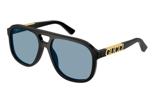 Gucci GG1188S 004 black black blue 58 Akiniai nuo saulės unisex