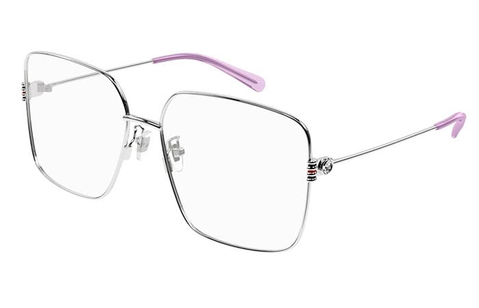 Gucci GG1284OA 002 silver transpa 60 Donna