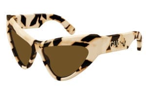 Gucci GG1294S 003 ivory ivory brown 57