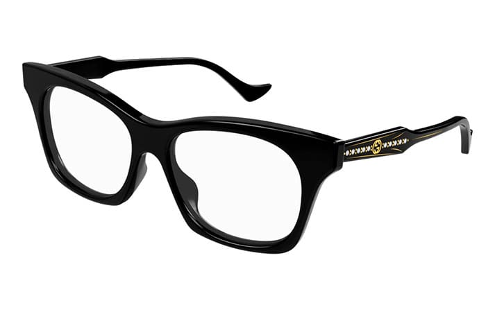 Gucci GG1299O 001 black transpare 55 Donna