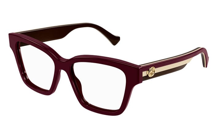 Gucci GG1302O 005 burgundy tra 55 Donna