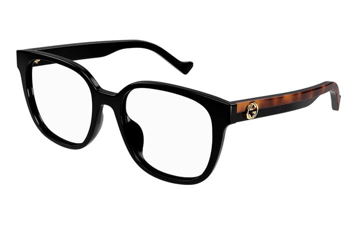 Gucci GG1305OA 001 black havana transpar 54 Donna