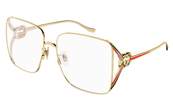Gucci GG1321O 002 gold transparent 60 Donna