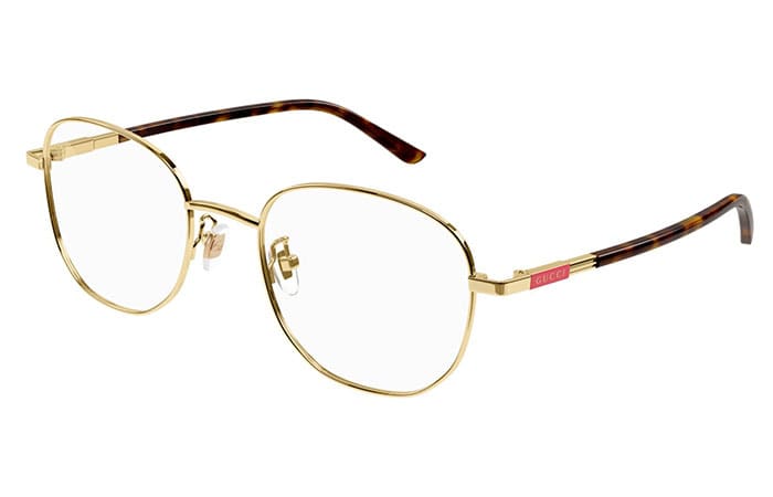 Gucci GG1352O 004 gold havana transpare 53 Uomo