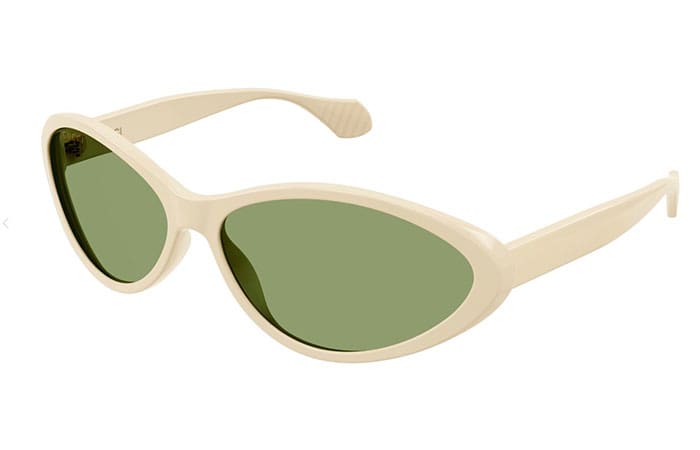 Gucci GG1377S 001 ivory ivory green 67 Originalūs akiniai