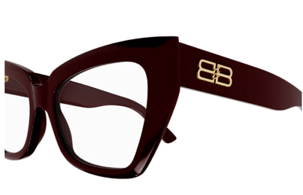 Balenciaga BB0275O 003 red transparent 53 Akiniai nuo saulės ir akinių rėmeliai, siunčiami tiesiai iš Italijos. Žymiausių prekės ženklų akiniai geriausiomis kainomis.