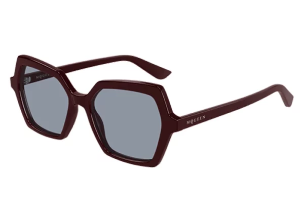 Alexander Mcqueen akiniai AM0537S 004 red 54 Akiniai nuo saulės Moterims Originalūs akiniai