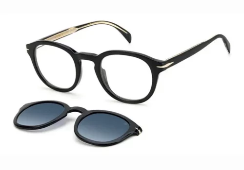 Akinių rėmeliai Vyrams David Beckham Db 1080/cs 2M2/Z7 BLACK GOLD originalūs