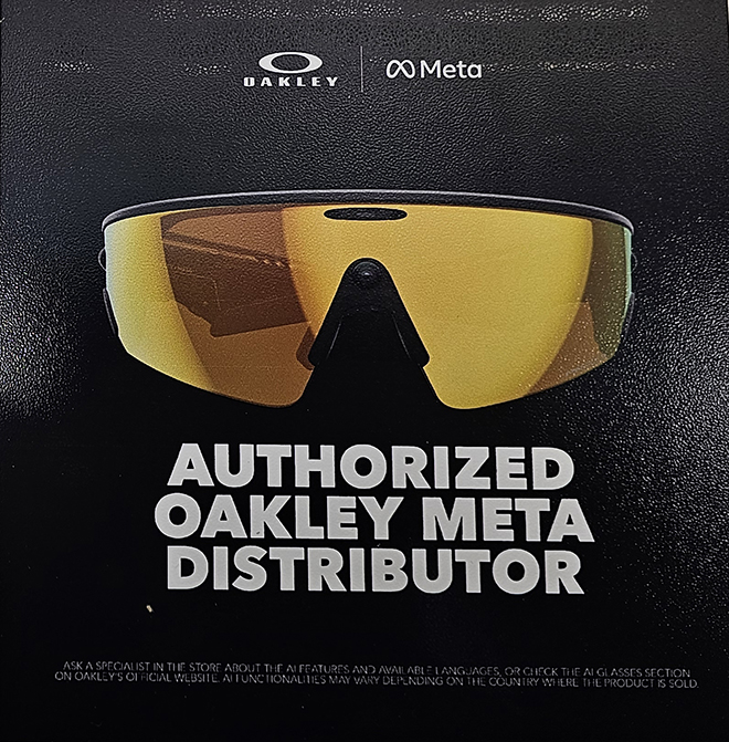 Oakley Meta Authorized Distributor Estheroptica Lietuva