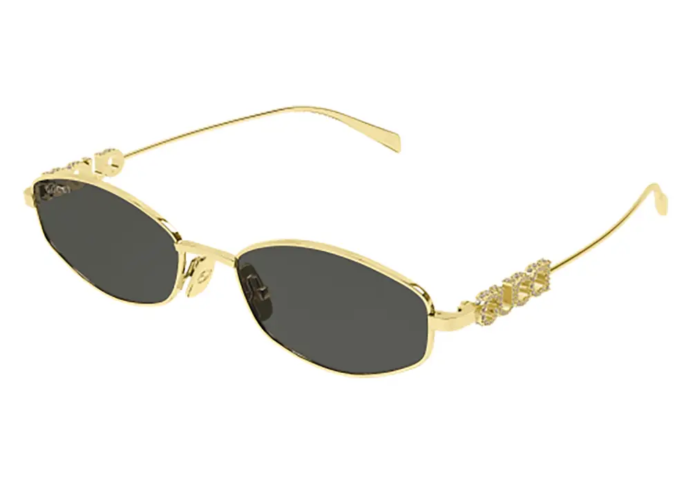 Gucci GG1802S 001 gold gold grey 55 Originalūs akiniai