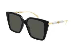 Gucci GG1967S 001 black gold grey 54